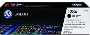 HP 128A Black Original LaserJet Toner Cartridge - Picture 1 of 8