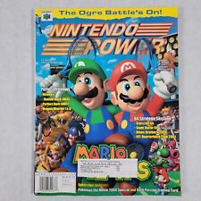 Nintendo Power Mario Tennis Volume #135 W/ Inserts Poster No Pokemon Card