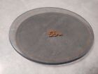 Collectible Btl (Baltimore Tank Lines) Advertising Smoke Color Glass Oval Tray