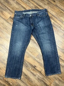 Denim & Supply Ralph Lauren Blue Jeans Men 42x30 Distressed Medium Wash Straight - Picture 1 of 23