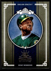 2005 Donruss Diamond Kings #295 Rickey Henderson Very Good