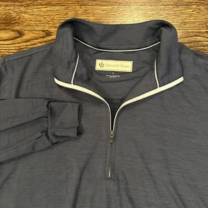 Donald Ross Sportswear Golf 1/4 Zip Pullover Classic Fit Men’s Size S - Picture 1 of 5