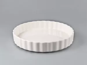 Hanseküche Quicheform Keramik 28 cm - Tarteform rund mit Antihaftbeschichtung - Bild 1 von 4