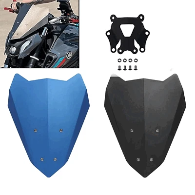 Front Windshield WindScreen Wind Deflector For Yamaha MT-07 MT07 2021-2022 - Image 1 of 4