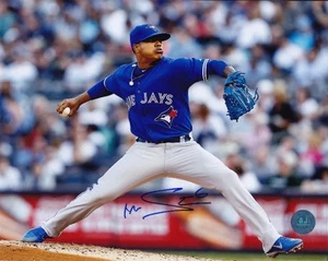 Toronto Blue Jays Marcus Stroman Signed MLB Baseball 8x10 Photo Autograph  - Picture 1 of 1
