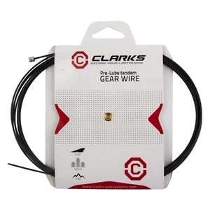 Clarks TANDEM Schaltzug verzinkt/Teflon PTFE beschichtet schwarz - Bild 1 von 1