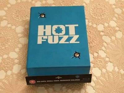 Hot Fuzz Limited Collector’s Edition Blu-Ray Steelbook Set EverythingBlu READ - Image 1 of 4