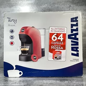 Lavazza A Modo Mio Tiny Kaffeevollautomat 1300W, rot 64 Kapseln Beschreibung lesen - Bild 1 von 21