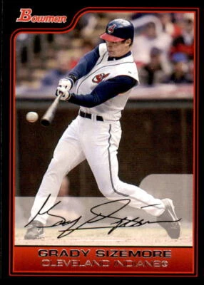 2006 Bowman  #52 Grady Sizemore Cleveland Indians - Image 1 of 2