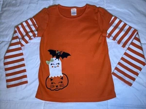 Girl’s Halloween Top Size 7 Made By Gymboree - Picture 1 of 4