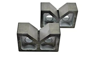 5" Angle V Blocks Cast Iron - Picture 1 of 6