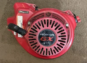 Genuine Honda GX270 Recoil Pull start, Kill Switch & Pull Start Housing - Picture 1 of 4