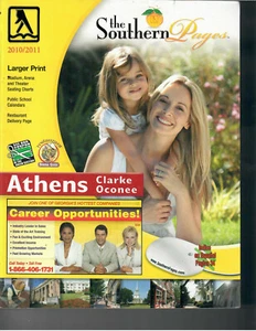 Athens(Georgia) Area Telephone Directory 2010-11- Bogart, Statham, Watkinsvile - Picture 1 of 1