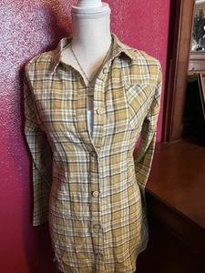 Girls Checked Shirt by Hayden Lovely Colors Sz. XL Button Down - Picture 1 of 4