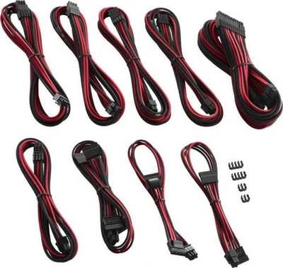 CableMod PRO ModMesh C-Series AXi, HXi & RM Cable Kit - schwarz/rot, Kabel/Kabel - Bild 1 von 3