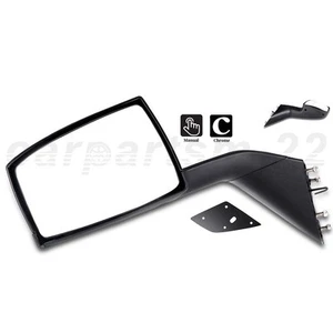 Compatible With VOLVO VNL 2004-2016 Truck Hood Driver Side Mirror Black - Picture 1 of 11