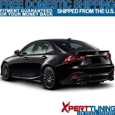 Fit 14-20 IS250 Painted Obsidian Black # 212 Trunk Spoiler (ABS) Foto 1 de 4