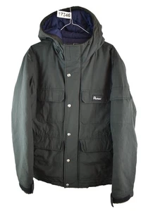 Parka uomo Penfield con cappuccio e zip giacca imbottita nero taglia M giacca anorak - Foto 1 di 9