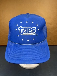 Vintage TAPS Star Logo blau Mesh Snapback Truckermütze Speedway - Bild 1 von 8