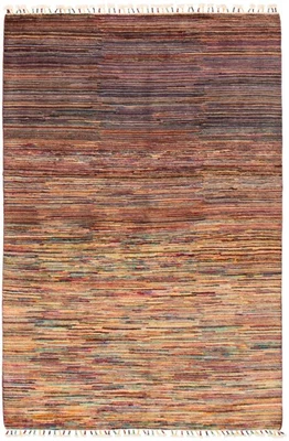 5'2" x 7'10" Hand Knotted Oriental Carpet Traditional Wool Area Rug - Image 1 of 4
