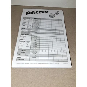 Yahtzee Refill Score Pad Sheets from 2014 - Picture 1 of 3