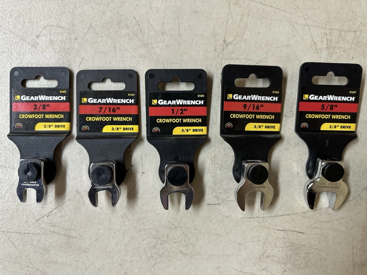 GEARWRENCH 3/8" Drive 11mm Crowfoot Metric Wrench - Premium Alloy Steel Tool