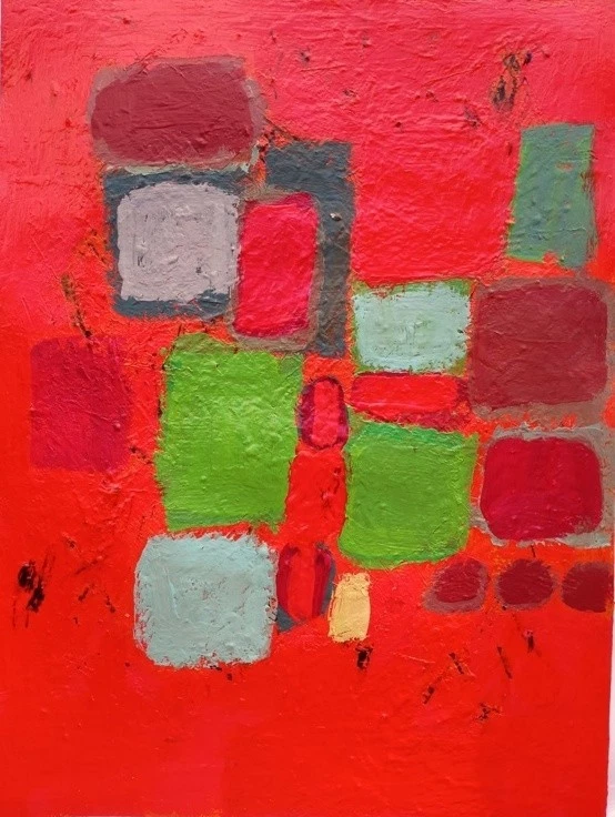 Оригинальный экспрессионизм абстрактное современное искусство живопись минимальный аутсайдер кубист - Изображение 1 из 1