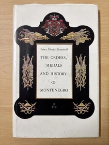 The Orders Medals And History Of Montenegro Prince Dimitri Romanoff HC DJ SIGNED - Bild 1 von 22