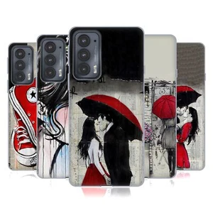 OFFICIAL LOUIJOVERART RED INK SOFT GEL CASE FOR MOTOROLA PHONES 2 - Picture 1 of 8