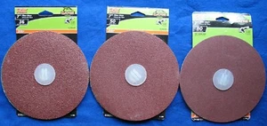 Gator 3081, 3082, 3083 - 7" Sanding Discs - 7/8" Hole 36, 50, 80 Grit - 9 Discs - Bild 1 von 2