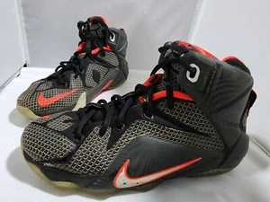 NIKE LEBRON 12 XXII COURT VISION SIZE US4Y UK3.5. See Photos for Condition - Picture 1 of 12