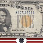 1934-A $5 NORTH AFRICA SILVER CERTIFICATE WWII Fr 2307 10696