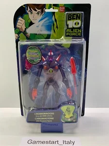 CROMORAGGIO CHROMASTONE BEN 10 ALIEN FORCE ACTION FIGURE BANDAI NUOVO SIGILLATO - Picture 1 of 9