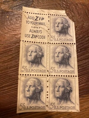 US Stamps Booklet Scott Value $110.00 - Image 1 of 4
