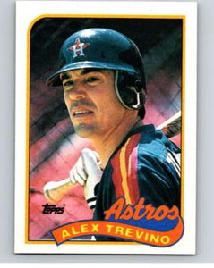 1989 Topps Baseball #64 Alex Trevino  Houston Astros 