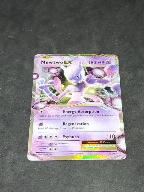 Mewtwo Pokémon Mega Evolução X Pelúcia Licenciada 30cm Mew em