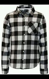 Camisa de franela para niñas tractor nueva talla 7/8 - Imagen 1 de 1
