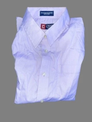 Chap's Button-Up Boy's Size 12 Purple Polycotton Long Sleeve Regular Fit Casual - Изображение 1 из 4