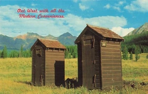 Postkarte Vintage "Out West with all the Modern Conveniences" Petley Verlag B6 - Bild 1 von 2