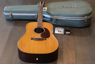 Vintage! 1972 Martin D-18 Natural Acoustic Dreadnaught Guitar + OHSC - Image 1 of 4