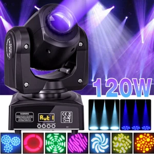 120W LED Moving Head Stage Light RGBW Gobo Spot Beam Disco DJ Party Lighting DMX - Picture 1 of 12