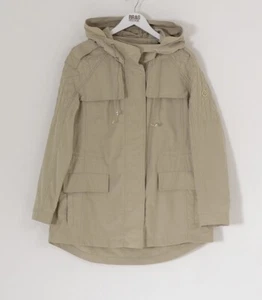 Calvin Klein Women's Hooded Anorak Coat Tan Size Small Classic Outdoor City - Picture 1 of 9