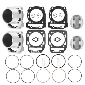 Front Rear Cylinder Pistons Gasket Kit For Can-Am Outlander Commander 800 - Picture 1 of 12