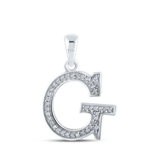 COLGANTE INICIAL "G" MUJER 1/12CTW-DIA P1P2 - Imagen 1 de 1