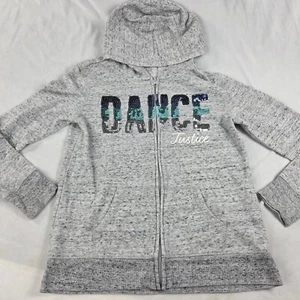 Justice Dance Hoodie Girls Size 8/10 - Picture 1 of 11