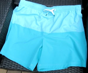 NUOVI PANTALONCINI DA TAVOLA SONOMA~COSTUMI DA BAGNO-ACQUA BICOLORE -""X-LARGE""~VITA ELASTICA - Foto 1 di 4