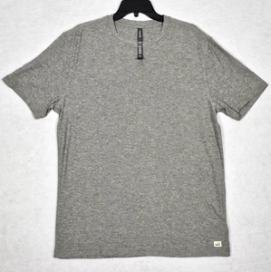 Vuori Strato Tech Herren Gr. Large Kurzarm T-Shirt Grau Logo Outdoor - Bild 1 von 4