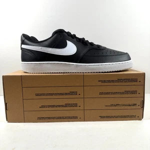 Nike Court Vision Lo NN Zapatos Para Hombre Talla 13 Negro Blanco DH2987-001 - SIN TAPA - Imagen 1 de 10