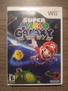 Super Mario Galaxy (Nintendo Wii, 2007) Tested and Working - Picture 1 of 3