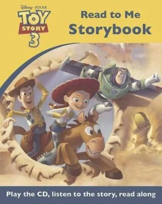 Disney Toy Story 3 Read to Me Book 2013 DVD Free UK P&P Top-quality - Image 1 of 4